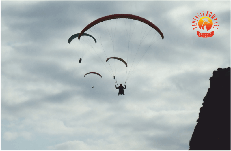 Paragliding tandemvari Tenerifel